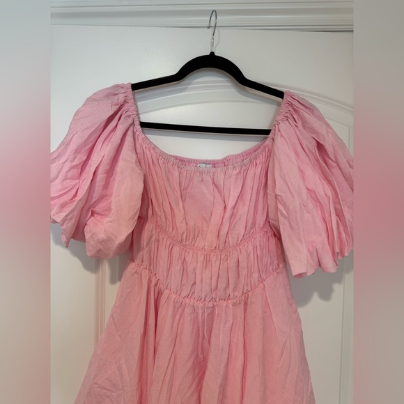 Princess Polly Light Pink Baby Doll Dress - Picture 6 of 8